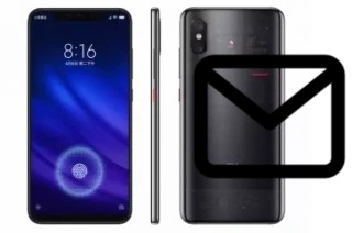 Configurer le courrier dans Xiaomi Mi 8 Screen Fingerprint Edition