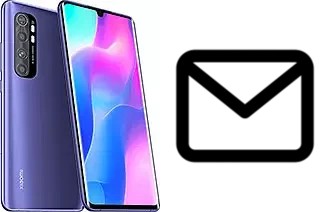 Configurer le courrier dans Xiaomi Mi Note 10 Lite