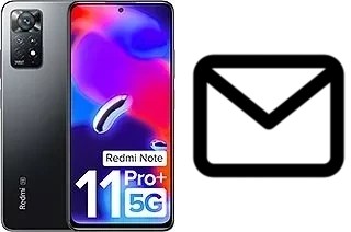 Configurer le courrier dans Xiaomi Redmi Note 11 Pro+ 5G