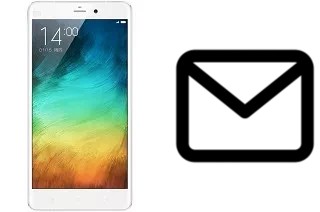 Configurer le courrier dans Xiaomi Mi Note