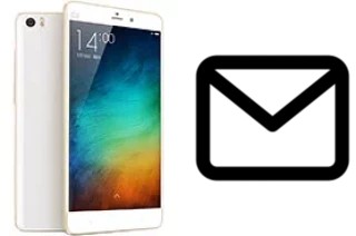 Configurer le courrier dans Xiaomi Mi Note Pro