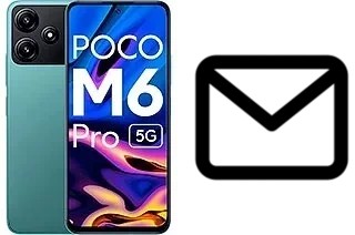 Configurer le courrier dans Xiaomi Poco M6 Pro