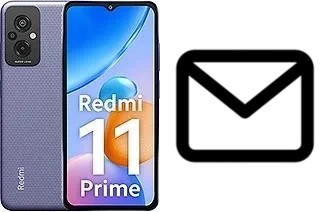 Configurer le courrier dans Xiaomi Redmi 11 Prime