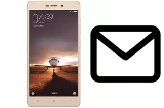 Configurer le courrier dans Xiaomi Redmi 3S Plus