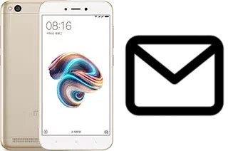 Configurer le courrier dans Xiaomi Redmi 5A