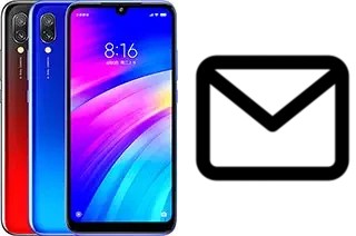 Configurer le courrier dans Xiaomi Redmi 7