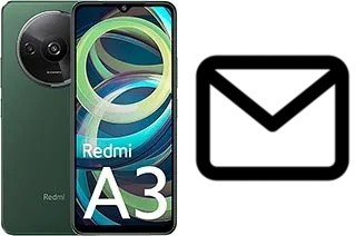 Configurer le courrier dans Xiaomi Redmi A3 Pro