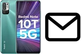 Configurer le courrier dans Xiaomi Redmi Note 10T 5G