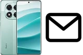 Configurer le courrier dans Xiaomi Redmi Note 14 Pro