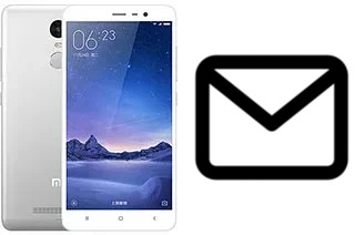 Configurer le courrier dans Xiaomi Redmi Note 3