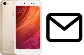 Configurer le courrier dans Xiaomi Redmi Note 5A Standard Edition