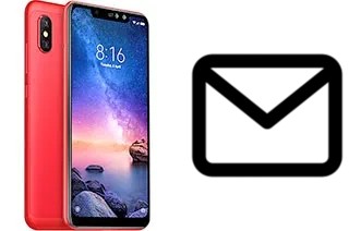 Configurer le courrier dans Xiaomi Redmi Note 6 Pro