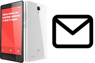 Configurer le courrier dans Xiaomi Redmi Note Prime