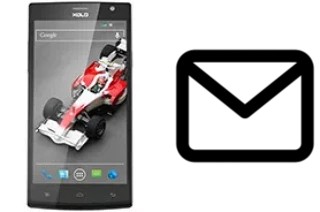 Configurer le courrier dans XOLO Q2000