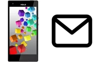 Configurer le courrier dans XOLO Cube 5.0