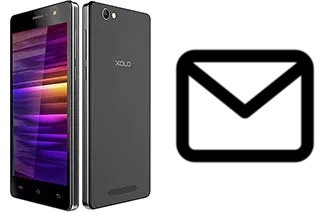 Configurer le courrier dans XOLO Era 4G