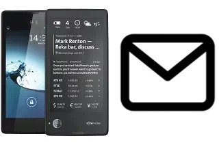 Configurer le courrier dans Yota YotaPhone