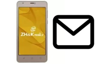 Configurer le courrier dans ZH-K Mobile Spark 3