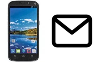 Configurer le courrier dans ZTE Grand X Plus Z826