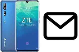 Configurer le courrier dans ZTE Axon 10 Pro 5G