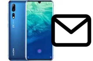 Configurer le courrier dans ZTE Axon 10 Pro