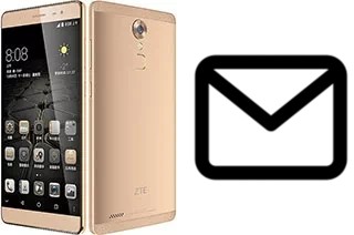 Configurer le courrier dans ZTE Axon Max