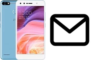 Configurer le courrier dans ZTE Blade A3