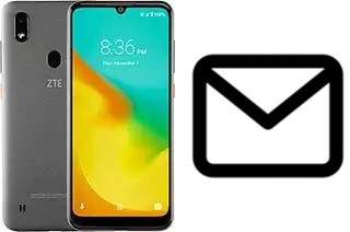 Configurer le courrier dans ZTE Blade A7 Prime