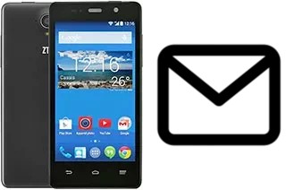 Configurer le courrier dans ZTE Blade Apex 3