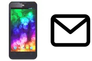 Configurer le courrier dans ZTE Blade G2