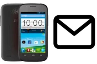 Configurer le courrier dans ZTE Blade Q Mini