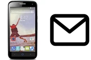 Configurer le courrier dans ZTE Blade Qlux 4G