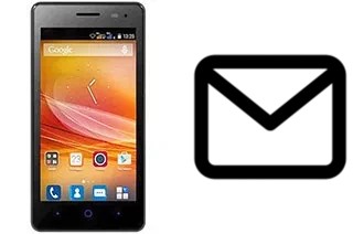 Configurer le courrier dans ZTE Blade Q Pro