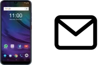 Configurer le courrier dans ZTE Blade V10 Vita