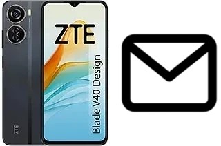 Configurer le courrier dans ZTE Blade V40 Design