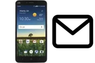 Configurer le courrier dans ZTE Blade X2 Max