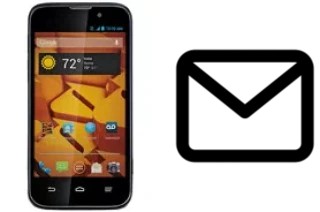 Configurer le courrier dans ZTE Warp 4G