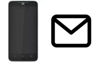 Configurer le courrier dans ZTE Geek