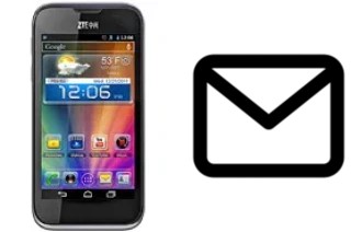 Configurer le courrier dans ZTE Grand X LTE T82