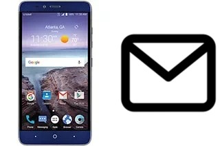 Configurer le courrier dans ZTE Grand X Max 2