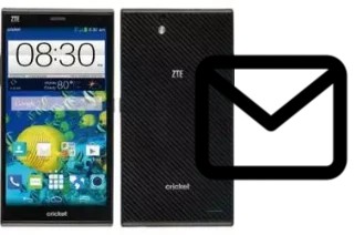 Configurer le courrier dans ZTE Grand X Max