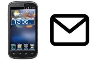 Configurer le courrier dans ZTE Grand X V970