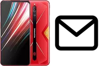 Configurer le courrier dans ZTE nubia Red Magic 5G