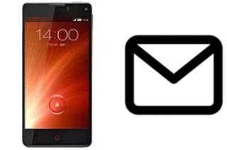 Configurer le courrier dans ZTE nubia Z5S mini NX403A