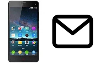 Configurer le courrier dans ZTE nubia Z7 mini