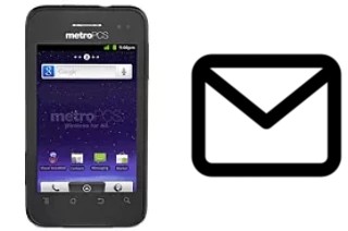 Configurer le courrier dans ZTE Score M