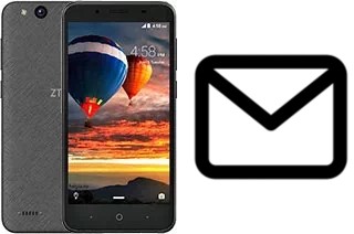 Configurer le courrier dans ZTE Tempo Go