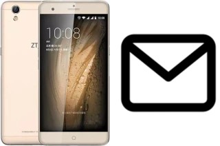 Configurer le courrier dans ZTE Blade V7 Max