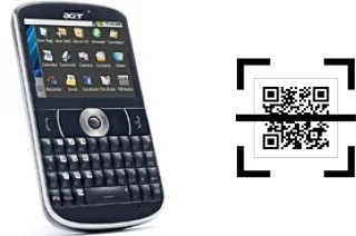 Comment lire les codes QR sur un Acer beTouch E130 ?