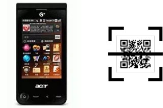 Comment lire les codes QR sur un Acer beTouch T500 ?